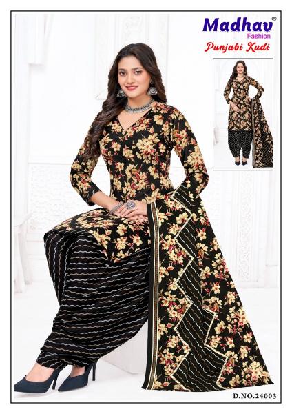 Madhav punjabi kudi vol 24 wholesale dress materials inidamart